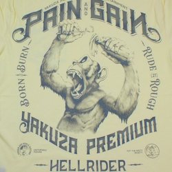 Футболка светло-желтая Yakuza Premium 3909