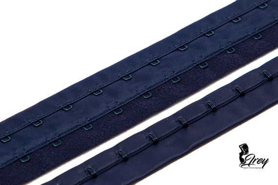 Крючки/петли на ленте, двухрядные, Arta-F, темно-синий 061