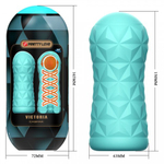 Компактный мастурбатор с внутренним стимулятором Victoria caspar