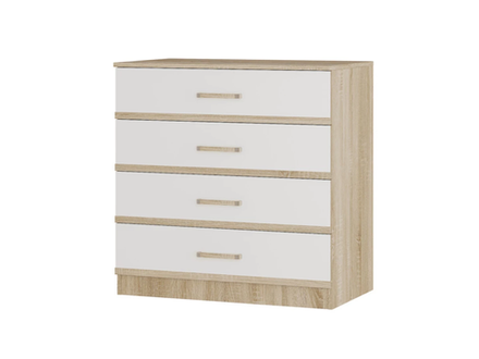 Комод Сакура сонома/белый