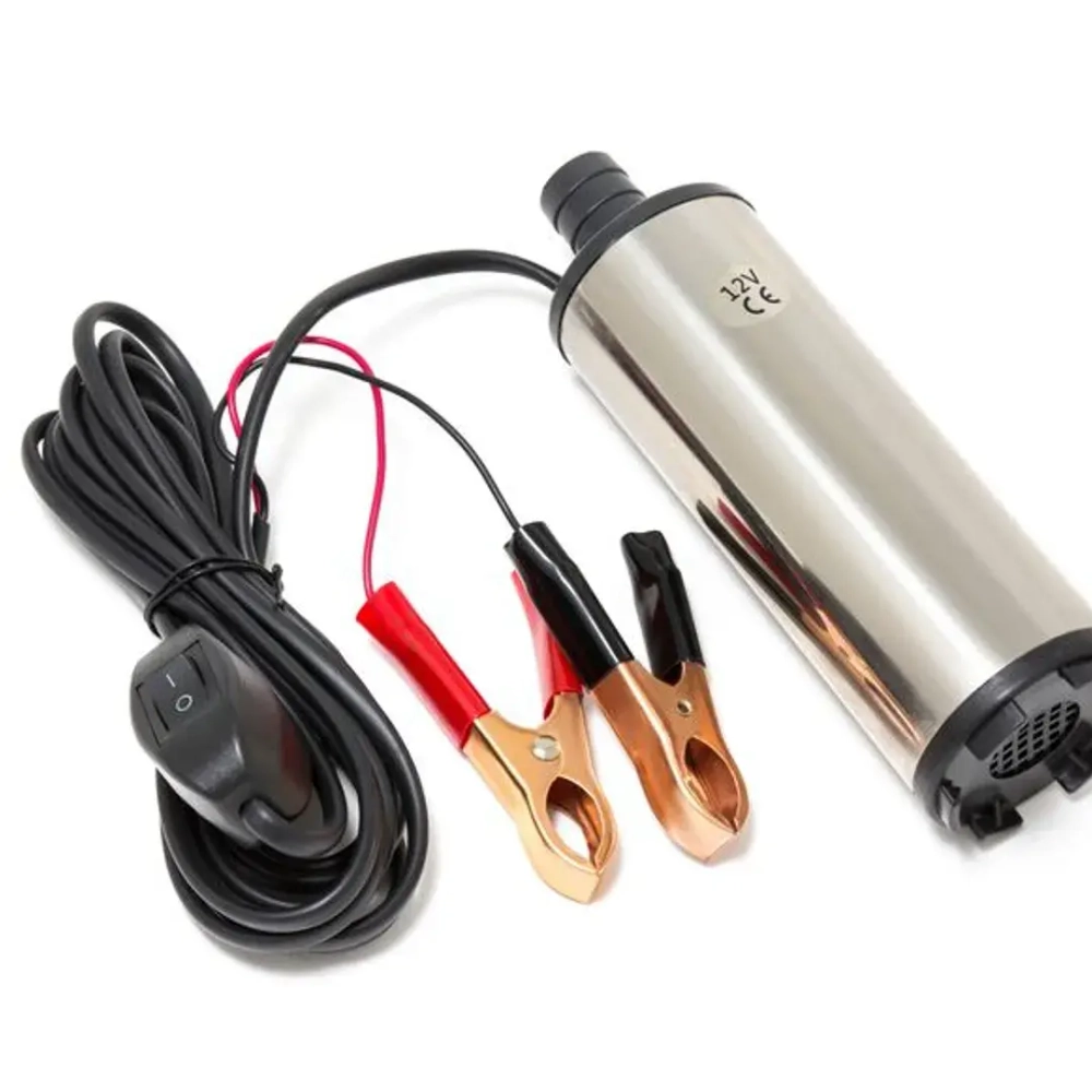 Насос для перекачки топлива (12V, 60W, 30л/мин, ?51мм, ? выходного отв. 19мм) Forsage F-ST33-12