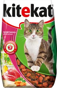 КОРМ KITEKAT ТЕЛЯТИНКА АППЕТИТ 800ГР