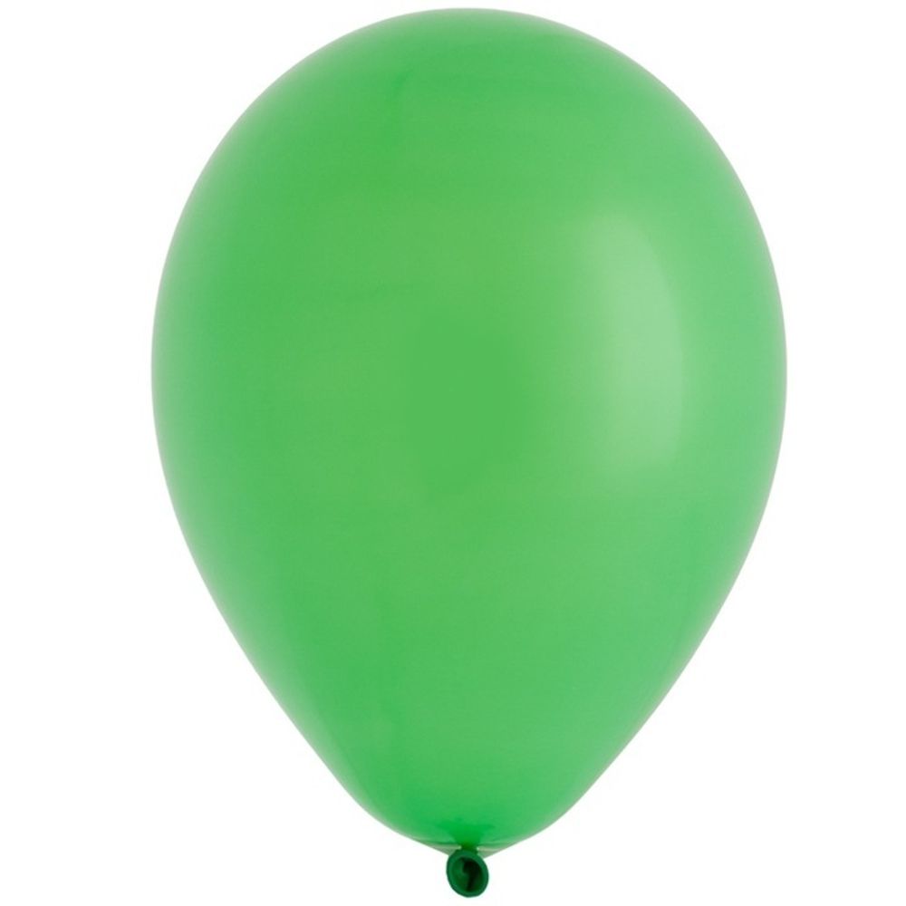 Воздушные шары Весёлая Затея, пастель зелёный, 25 шт. размер 12&quot; #1102-1352