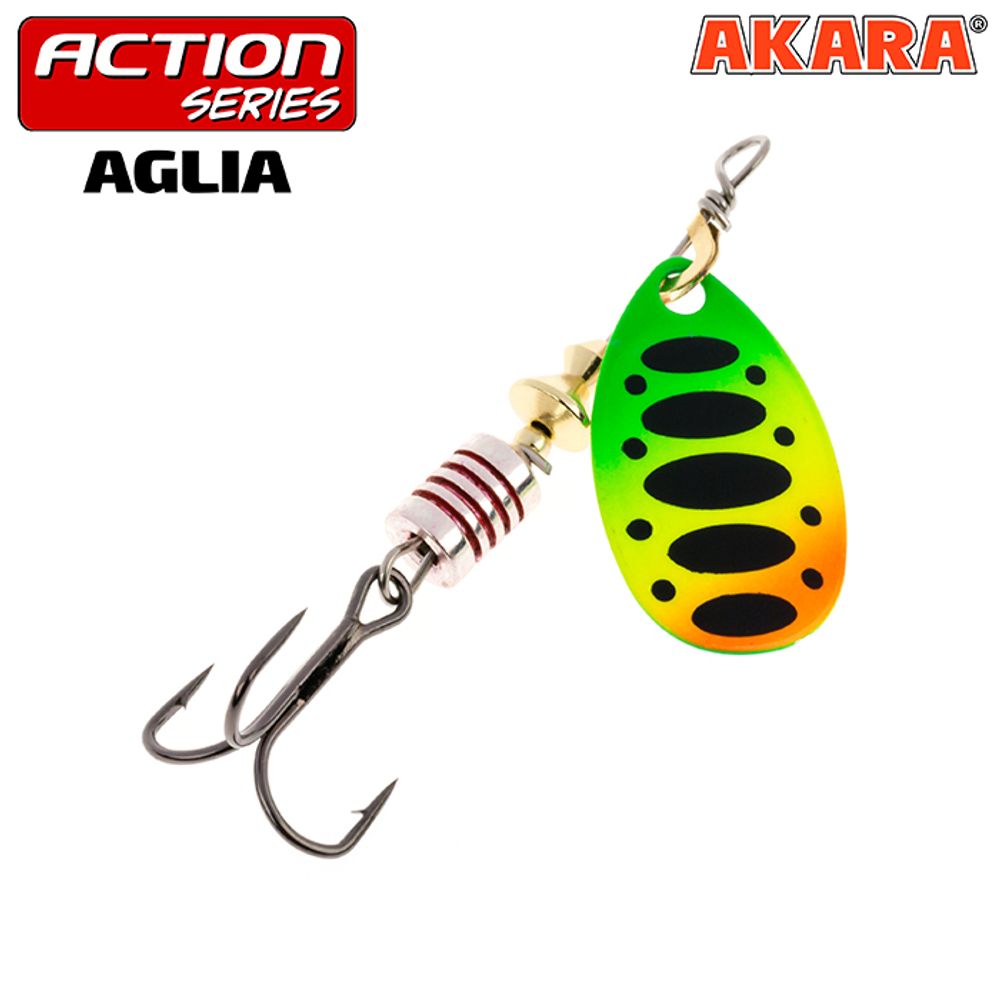 Блесна вращающаяся Akara Action Series Aglia 0 2,5 гр. 1/11 oz. A32
