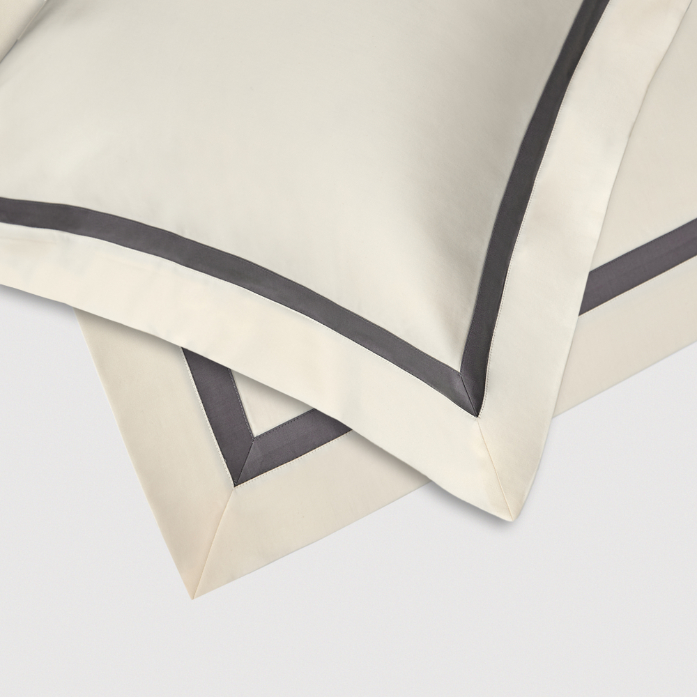 Постельное белье 2 спальное евро Сlaire&Caroll Nuage айвори