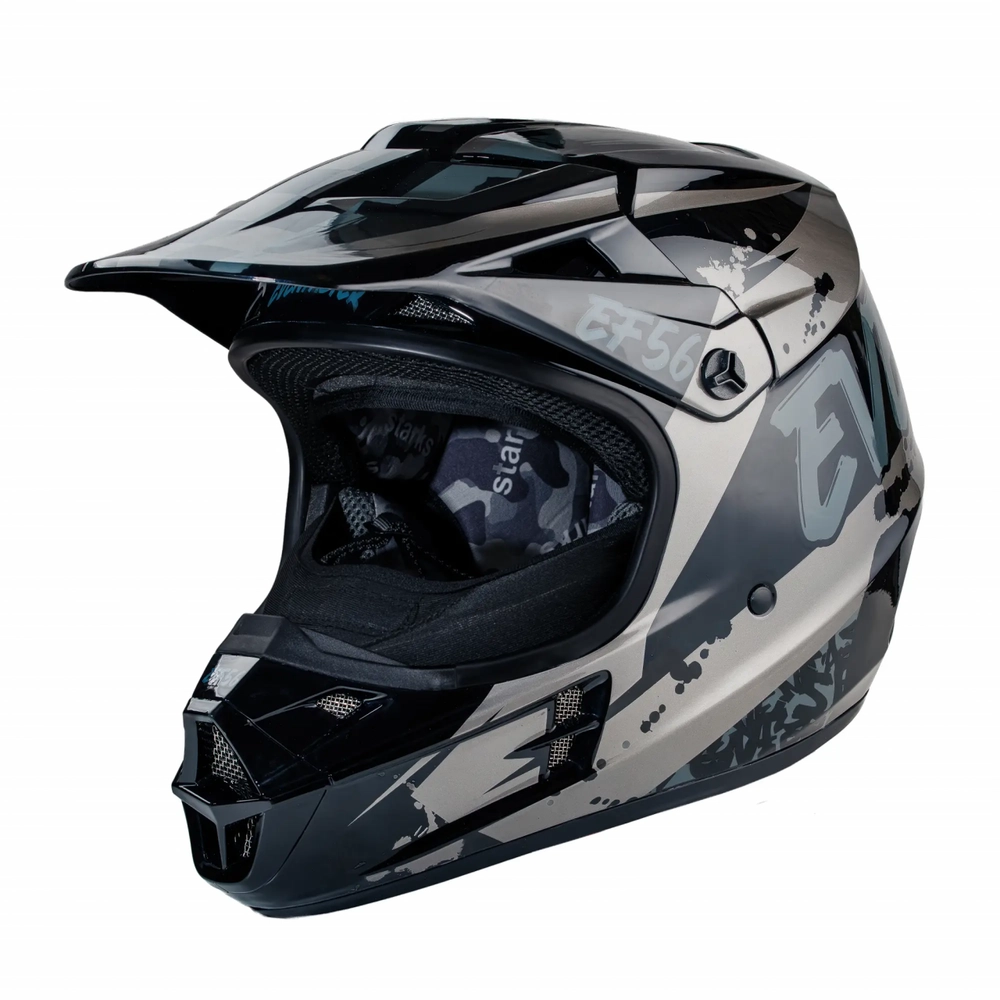 Шлем с зимним отсекателем воздуха Base MX ABC EF56