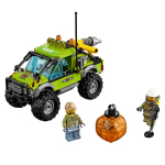 LEGO City: Грузовик исследователей вулканов 60121 — Volcano Exploration Truck — Лего Сити Город