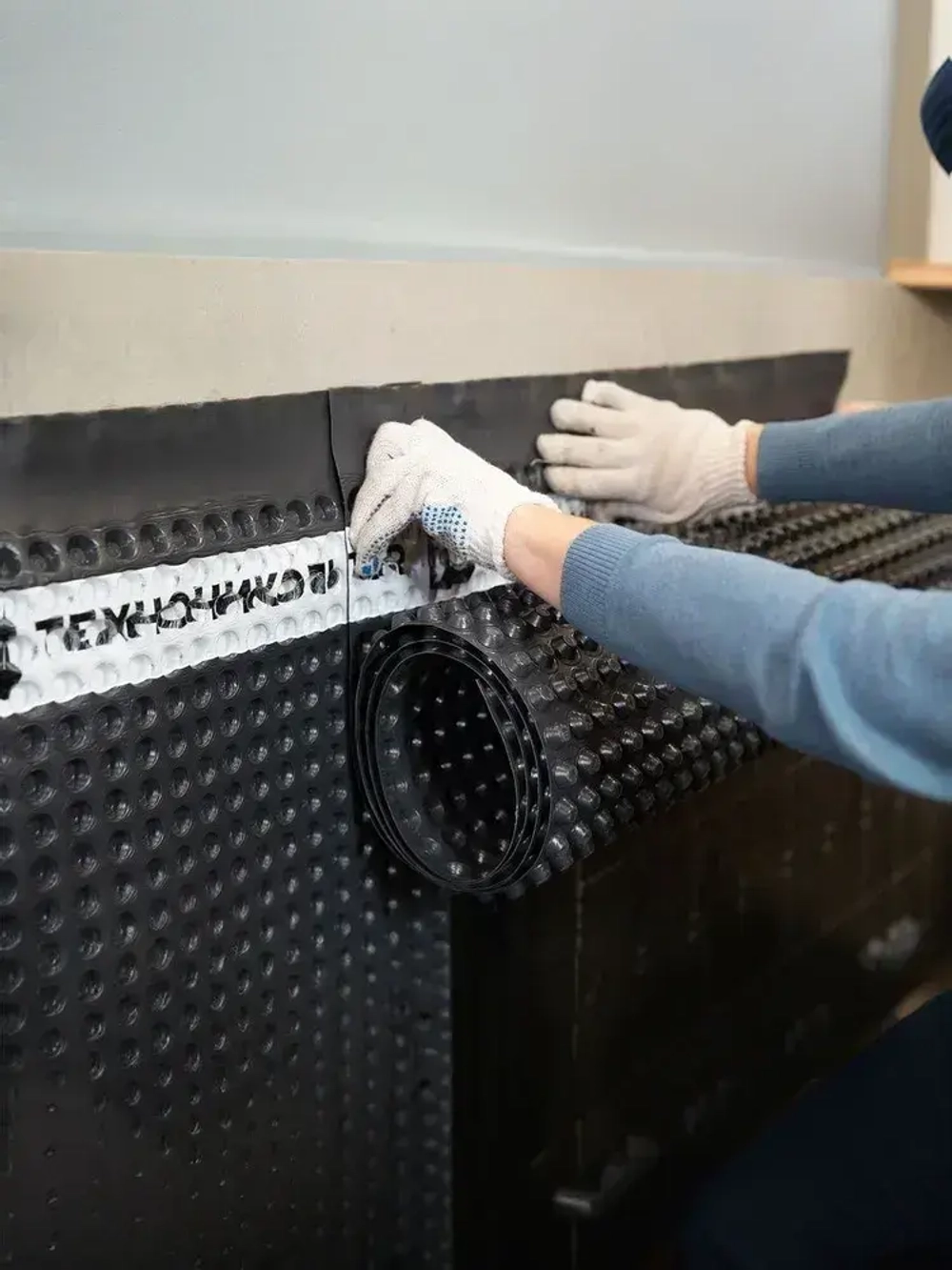 PLANTER ECO профилированная мембрана Технониколь (2х20м)/ плантер эко