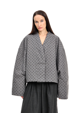 Куртка двусторонняя TULUP graphite/black