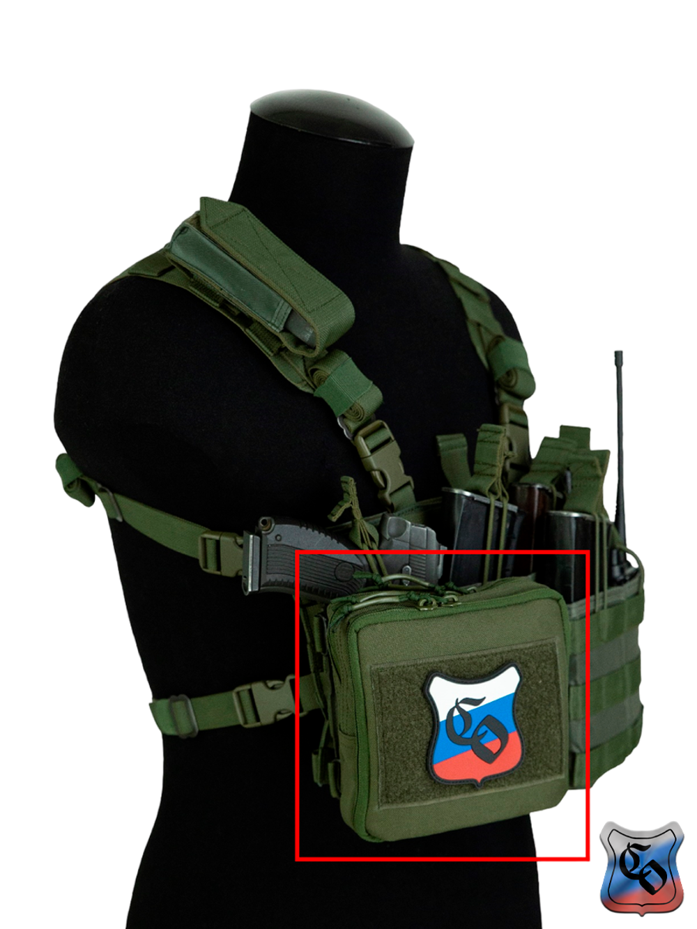 Подсумок SSO ОРГАНАЙЗЕР MOLLE (Олива)