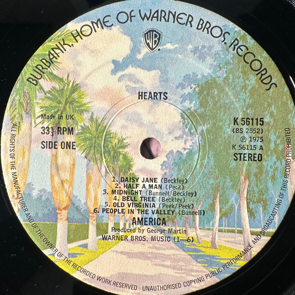 America – Hearts (Англия 1975г.)