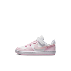 Nike Court Borough Low Recraft (PS) "White Pink"