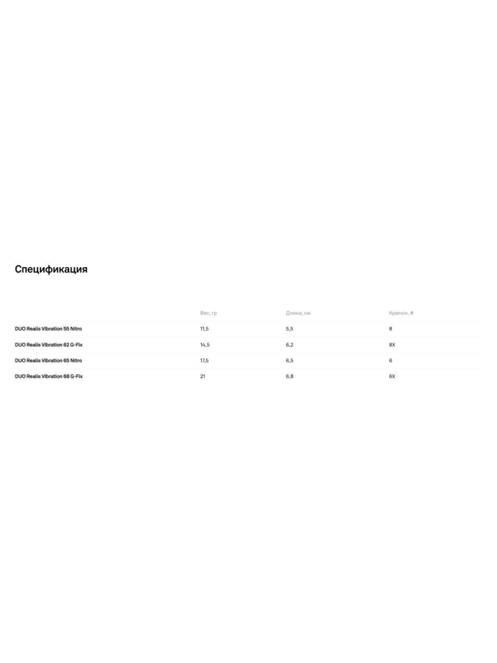 Воблер DUO Realis Vibration 65 Nitro, DEA3006 Ghost Minnow