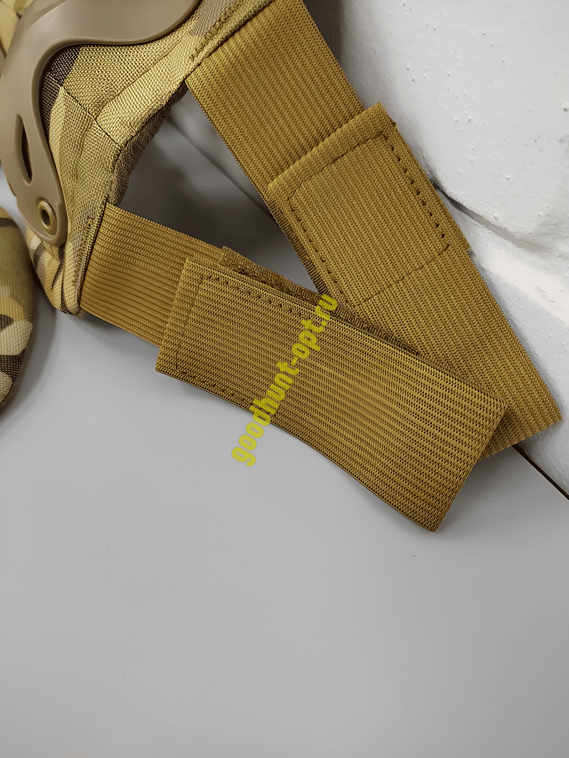 Тактические наколенники и налокотники военный комплект Мультикам