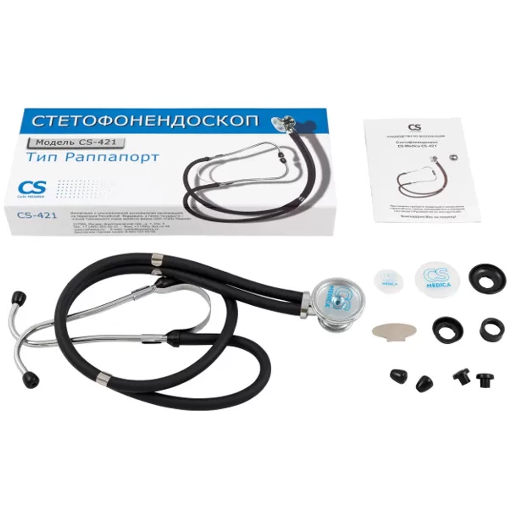Стетофонендоскоп Раппапорта CS-421 двухсторонний