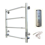 Полотенцесушитель электрический ЛЦ 60х40 4 пер ТРАПЕЦИЯ унив (скрыт подкл, таймер,186 Вт) ТРУГОР