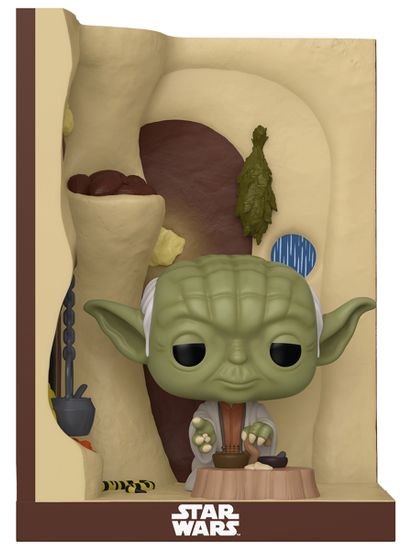 Фигурка Funko POP! Nooks Bobble Star Wars Yoda in His Hut 90375 / Фигурка Фанко ПОП! по мотивам вселенной "Звездные войны", Йода