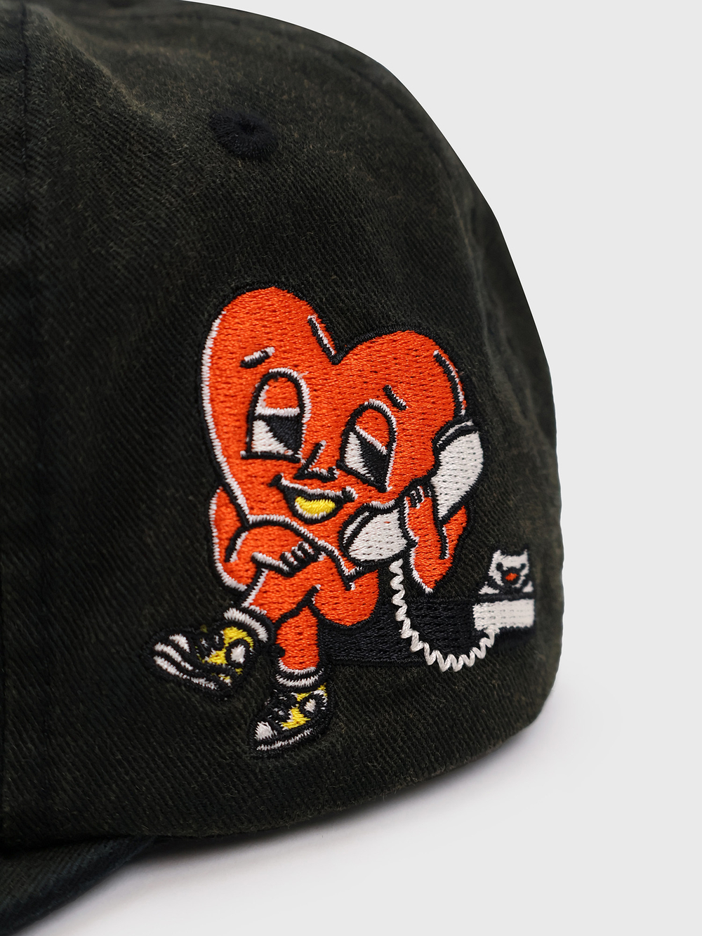 Бейсболка Market Call Your Lover 5 Panel Washed Black