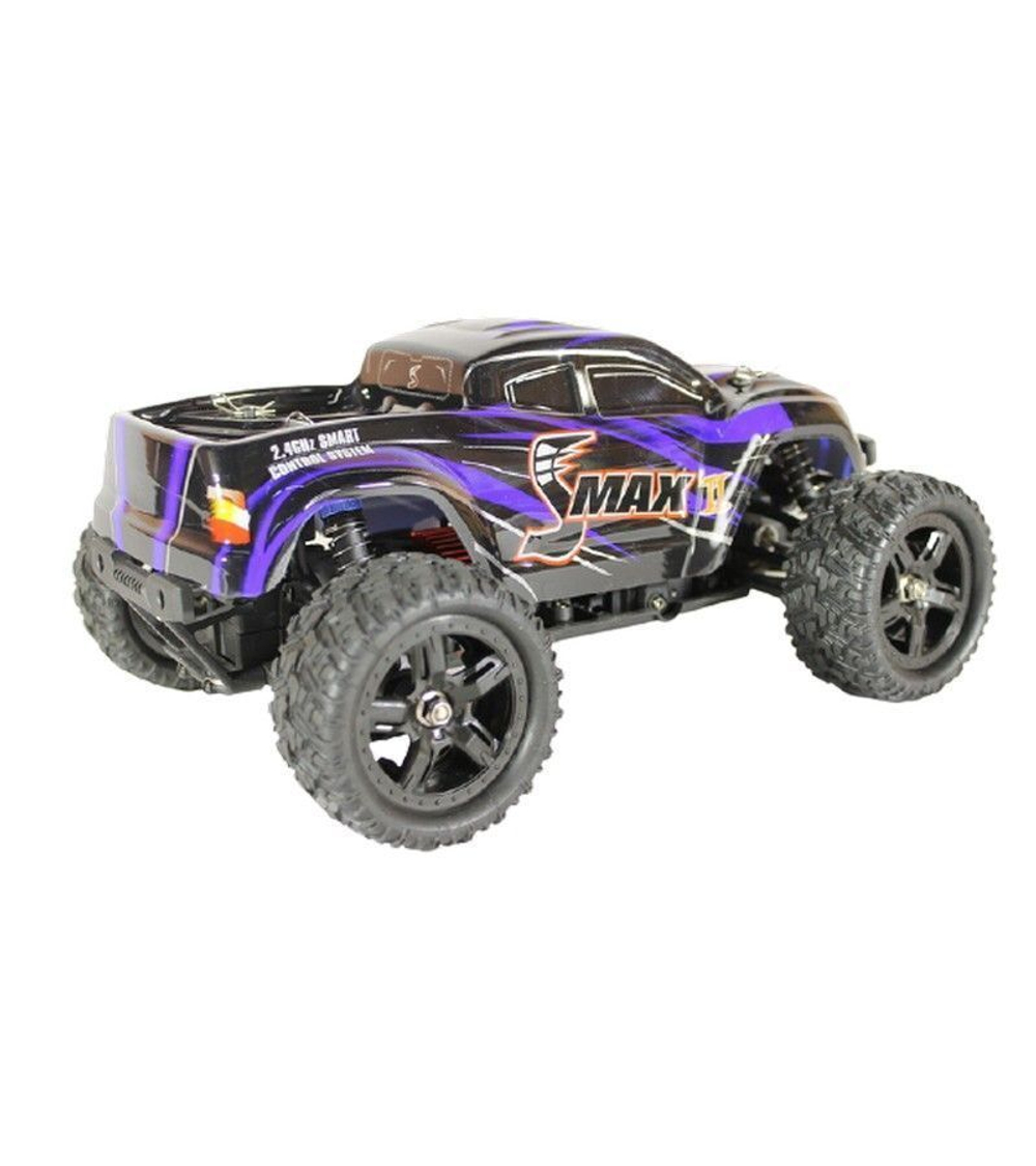 Радиоуправляемый монстр Remo Hobby SMAX V2.0 (синий) 4WD 2.4G 1/16 RTR