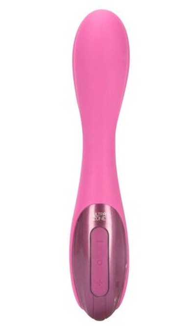 Розовый перезаряжаемый вибромассажер Infinity 6x - 17,8 см. (Цвет: розовый)