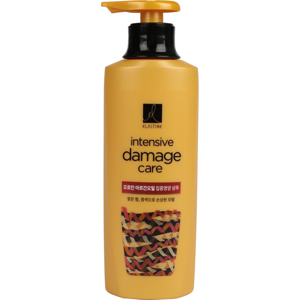 Шампунь для интенсивного восстановления ELASTINE Damage Care Moroccan Argan Oil Shampoo 400 мл