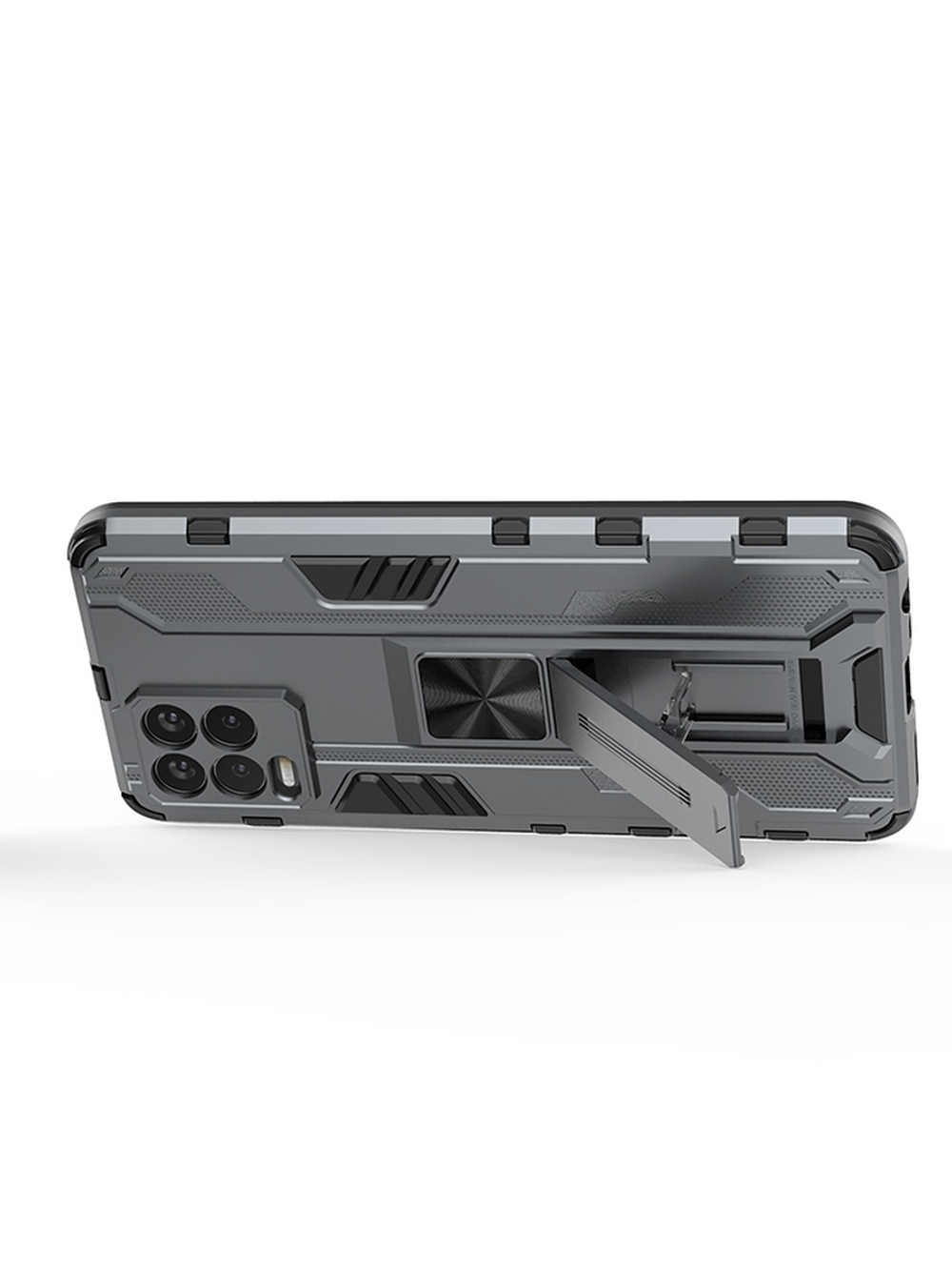 Противоударный чехол с подставкой Transformer для Realme 8 Pro