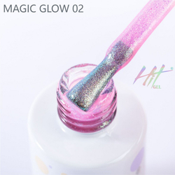 Гель-лак ТМ "HIT gel" №02 Magic glow, 9 мл