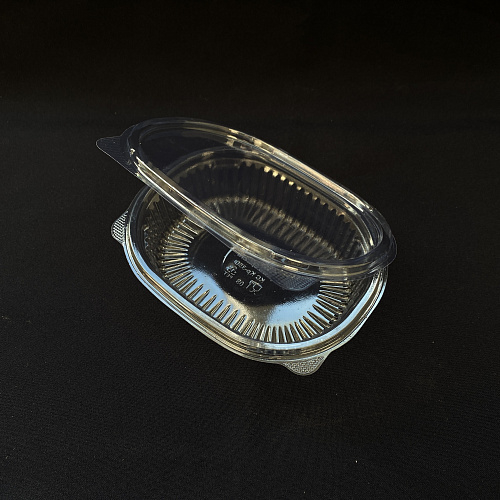 Контейнер КС Кр-350 с крышкой (ПЭТ) Упакс-Юнити, 700шт/кор