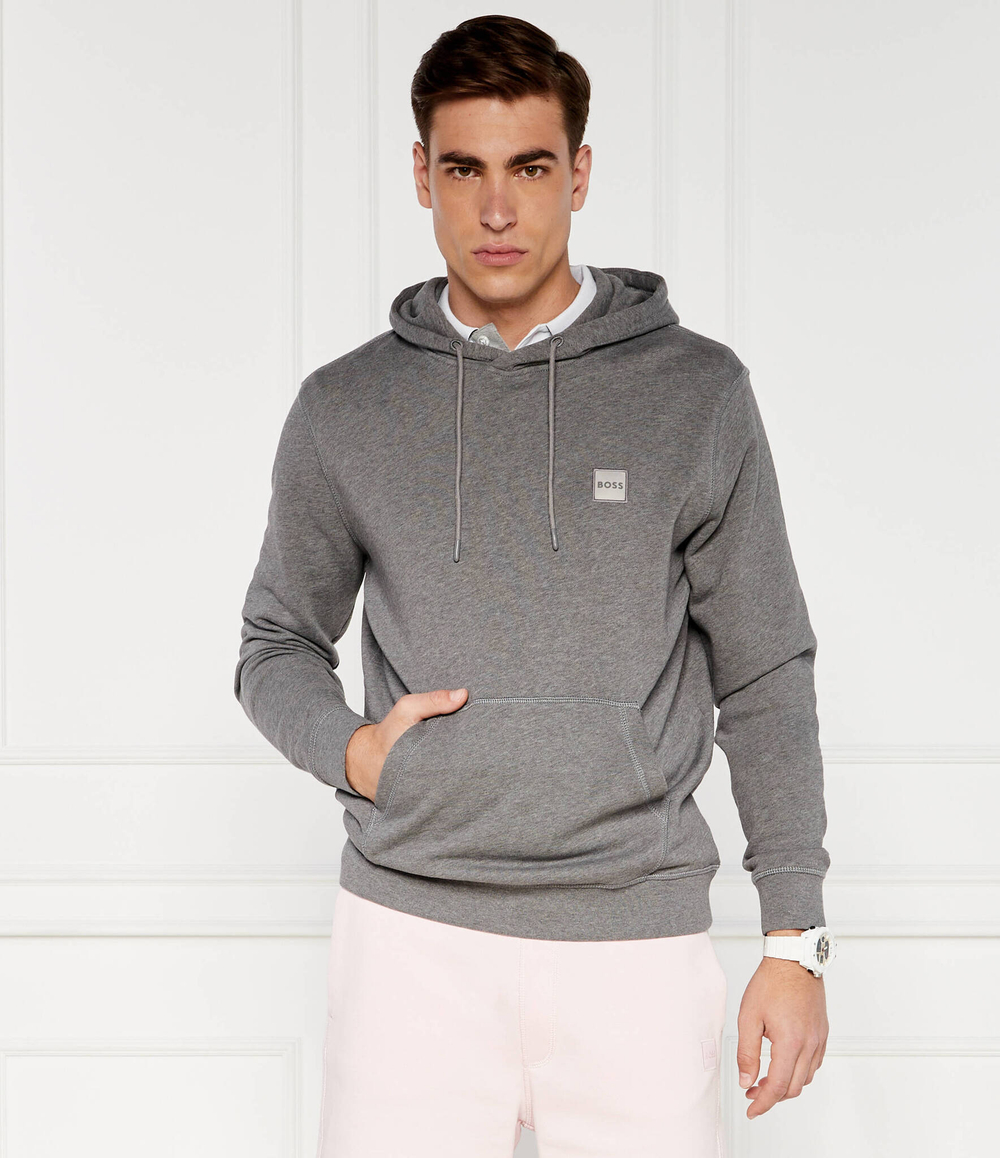 Худи Wetalk BOSS ORANGE - серый(50468445)