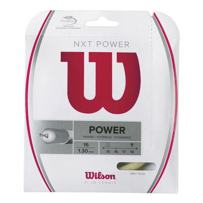 Струны теннисные Wilson NXT Power String Set 12,2m - Ecru