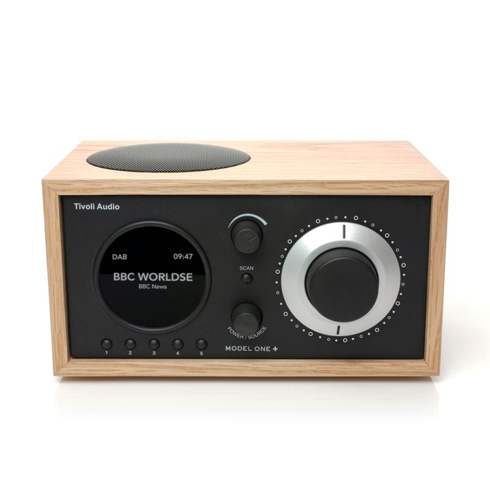 Tivoli Model One+ Дуб/Черный [Oak/Black] — радиоприемник с часами