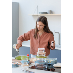 Контейнер Smart Solutions 640мл зеленый в чехле