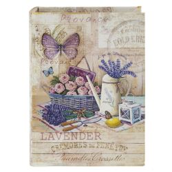 GAEM Шкатулка-книга с кодовым замком, L16 W6,5 H22 см