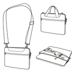 Сумка для ноутбука netbookbag dark blue