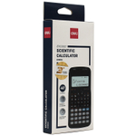 Калькулятор научный DELI "ED-991ES", 10+2 разряда, 417 функций, 171,7x82,6x17,6 мм, черный