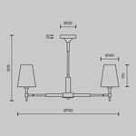 Люстра Maytoni H001CL-05BS