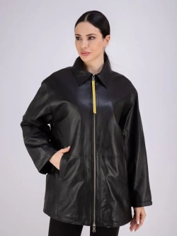 Плащ женский из натуральной кожи Турция