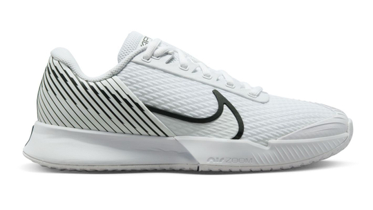 Женские Кроссовки теннисные Nike Zoom Vapor Pro 2 HC - белый, черный, Серебро