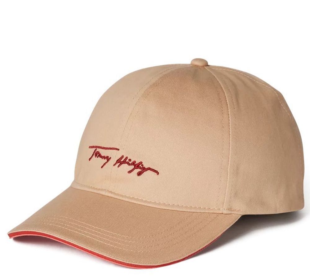 Кепка теннисная Tommy Hilfiger Iconic Signature Cap Women - sandrift