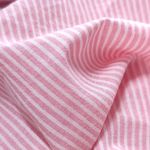 Варёный хлопок "Ярко-розовая полоска", 2 мм
