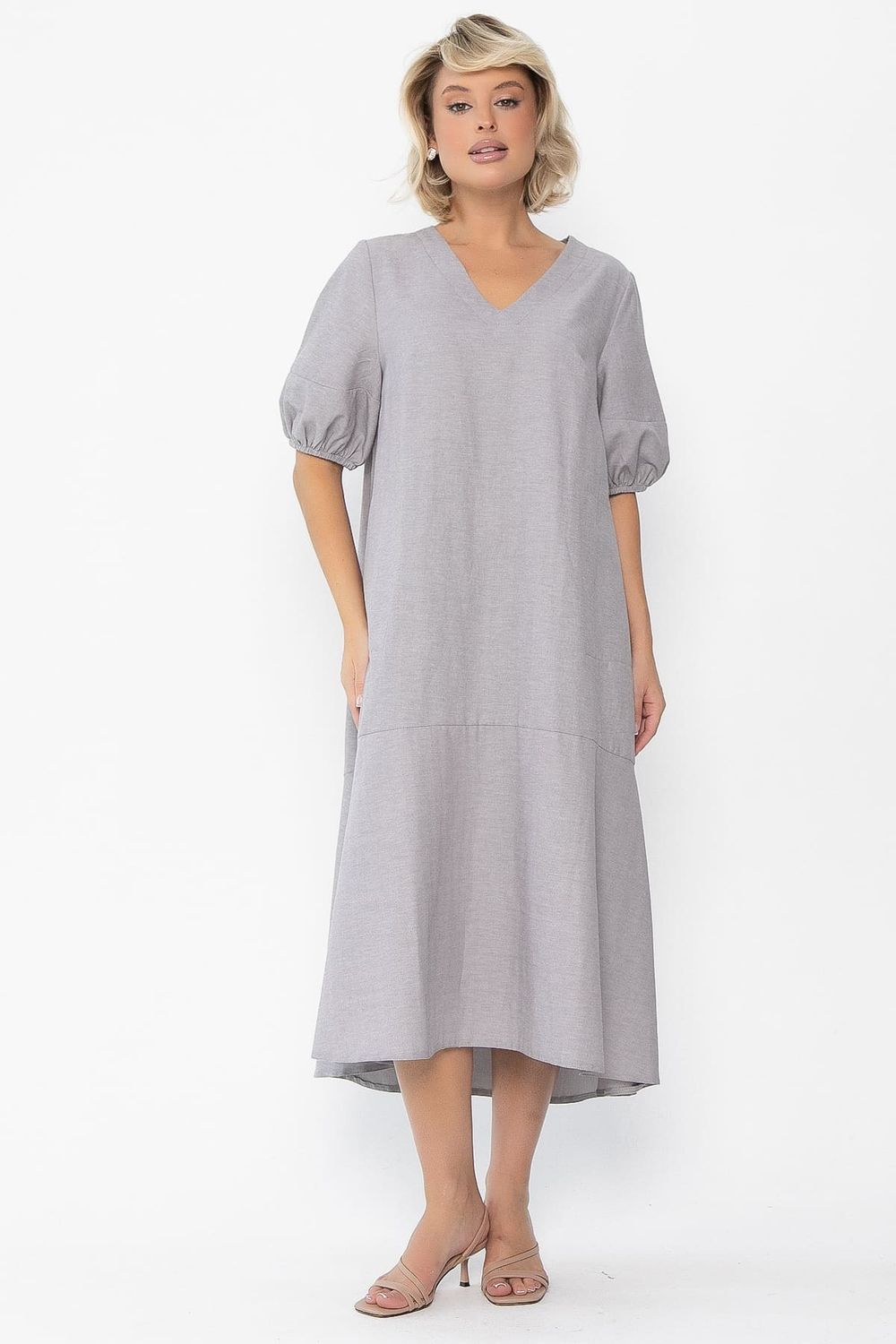 Платье Калифорния (серое) П14044-30М LT Collection