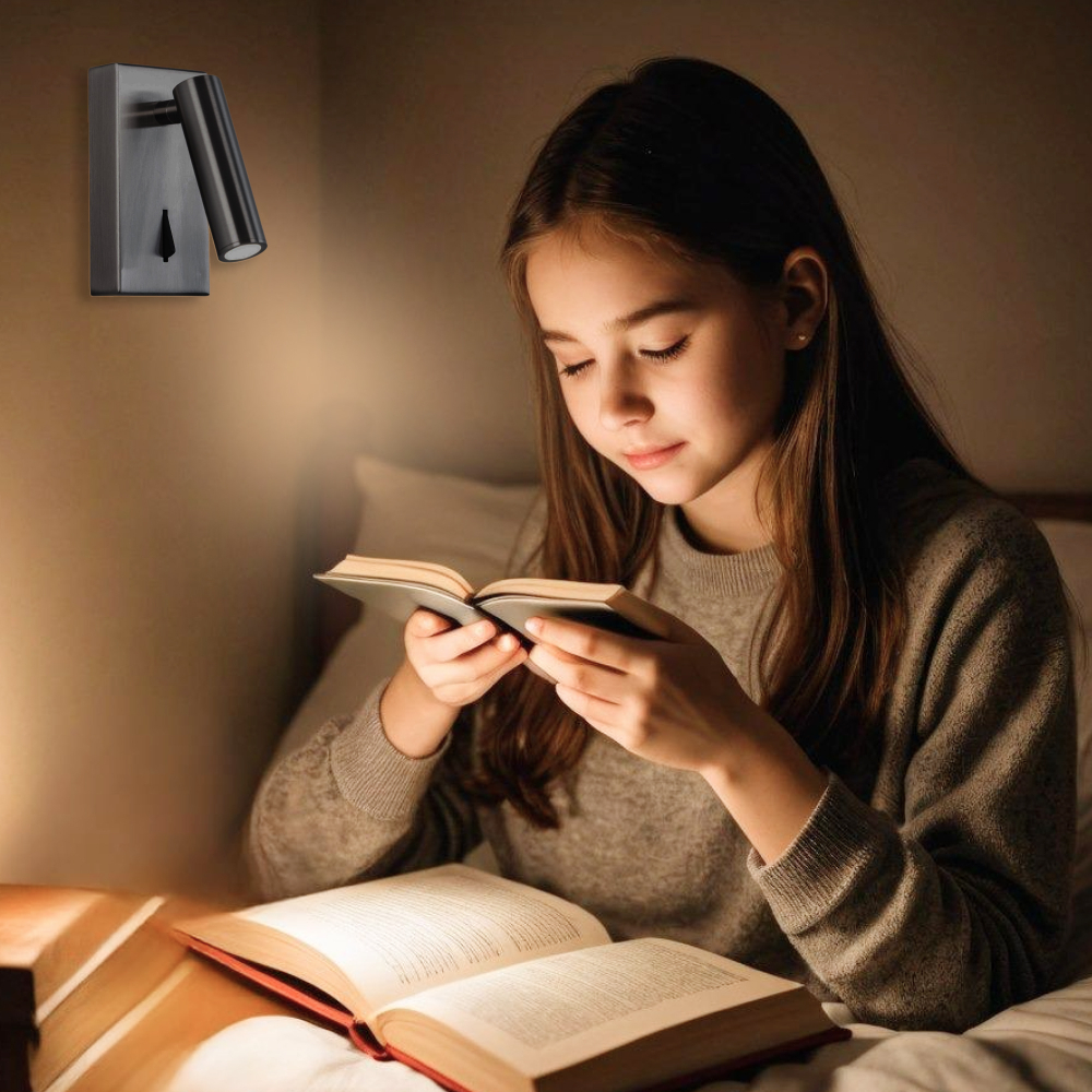 Citilux Декарт CL704352 LED Светильник поворотный с выключателем Матовый Хром