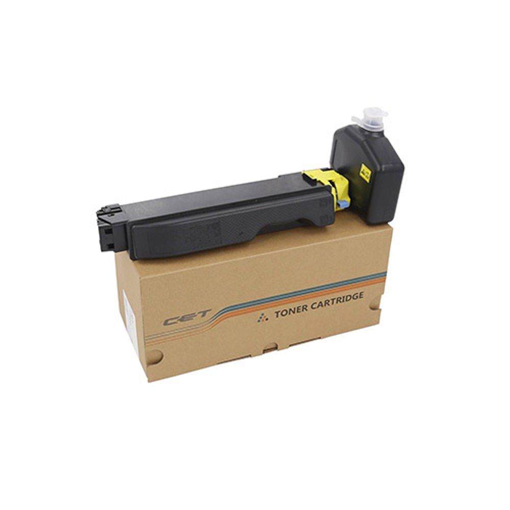 Тонер-картридж (PK210) TK-5270Y для KYOCERA ECOSYS P6230cdn/M6230cidn/M6630cidn (CET) Yellow, 120г, CET141600