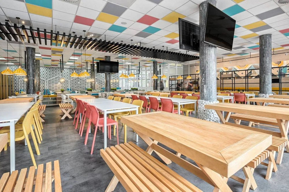 Стул пластиковый, Nardi Bit, горчичный