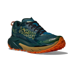 Мужские беговые кроссовки Hoka Mafate 5 M Бирюзово-оранжевые