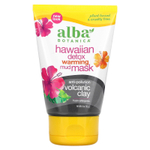 Alba Botanica, Hawaiian Detox согревающая грязевая маска, 113 г (4 унции)