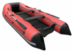 Лодка ПВХ ORCA 380 НДНД красный/черный