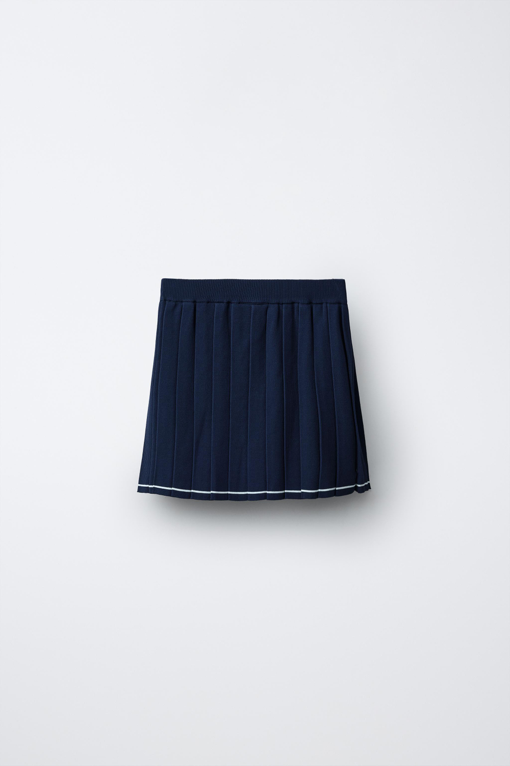 ZARA ЮБКА В СКЛАДКУ PENN ©, МОСРКОЙ ТЕМНО-СИНИЙ