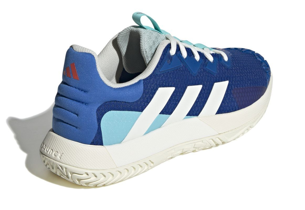 Теннисные кроссовки Adidas SoleMatch Control - core blue/cloud white/flash aqua