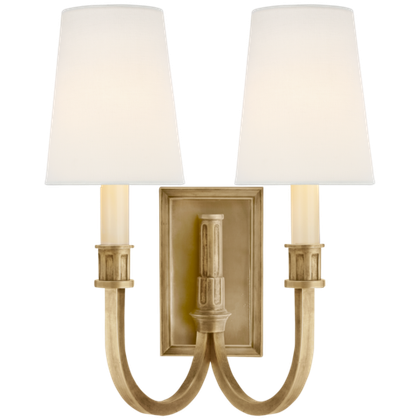 Настенный светильник Visual Comfort Modern Library Double Sconce